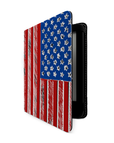 American Flag Color eReader Case for tolino vision 1 to 4 HD