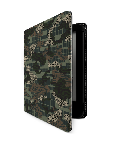 Green Camo Mix eReader Case for tolino vision 1 to 4 HD