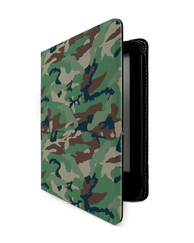 Green and Brown Camo eReader Case for tolino vision 1 to 4 HD