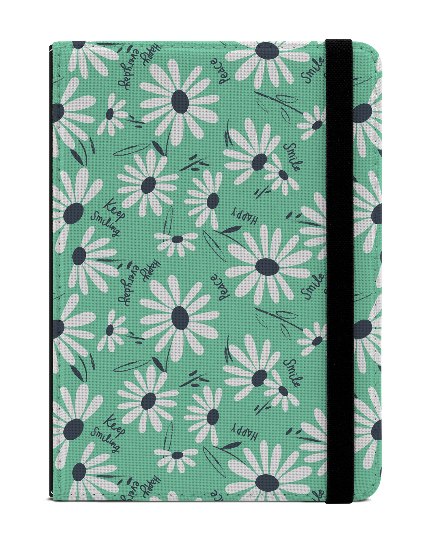 Positive Daisies eReader Case for tolino vision 1 to 4 HD: Front View