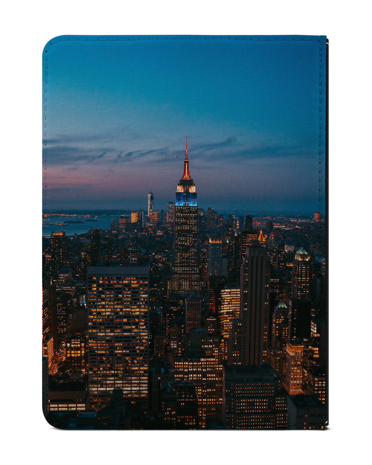 New York At Dusk eReader Case for tolino vision 1 to 4 HD: Back View