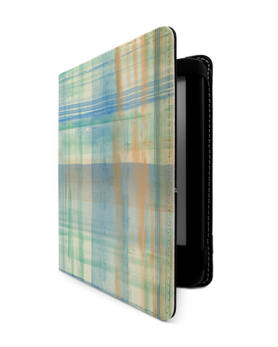 Washed Out Plaid eReader Case for tolino vision 1 to 4 HD