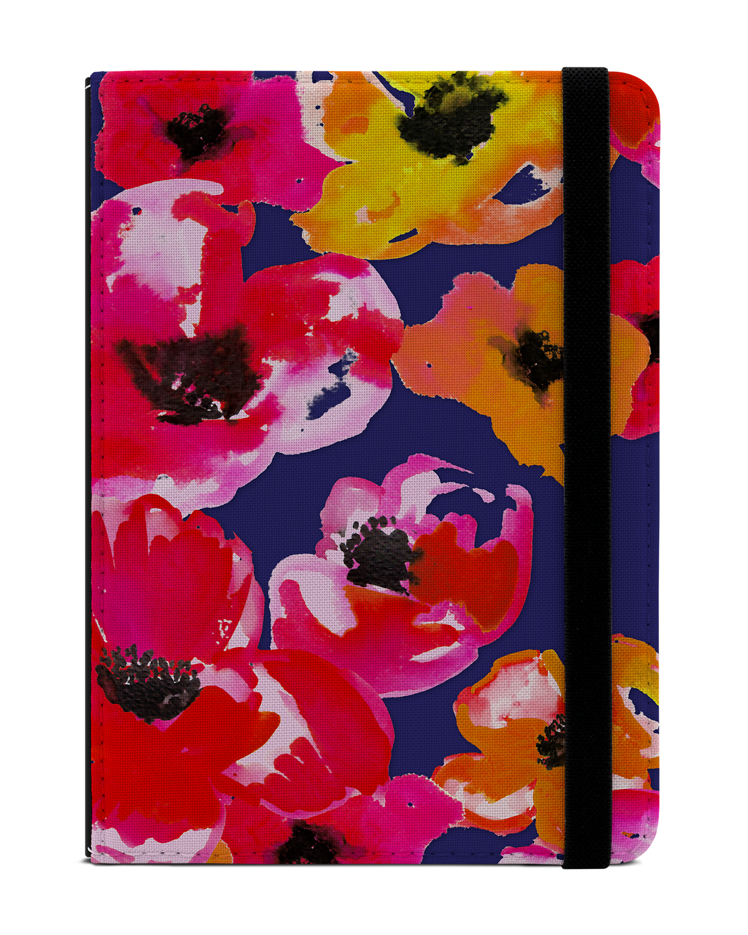 Painted Poppies eReader Case for tolino vision 1 to 4 HD: Front View
