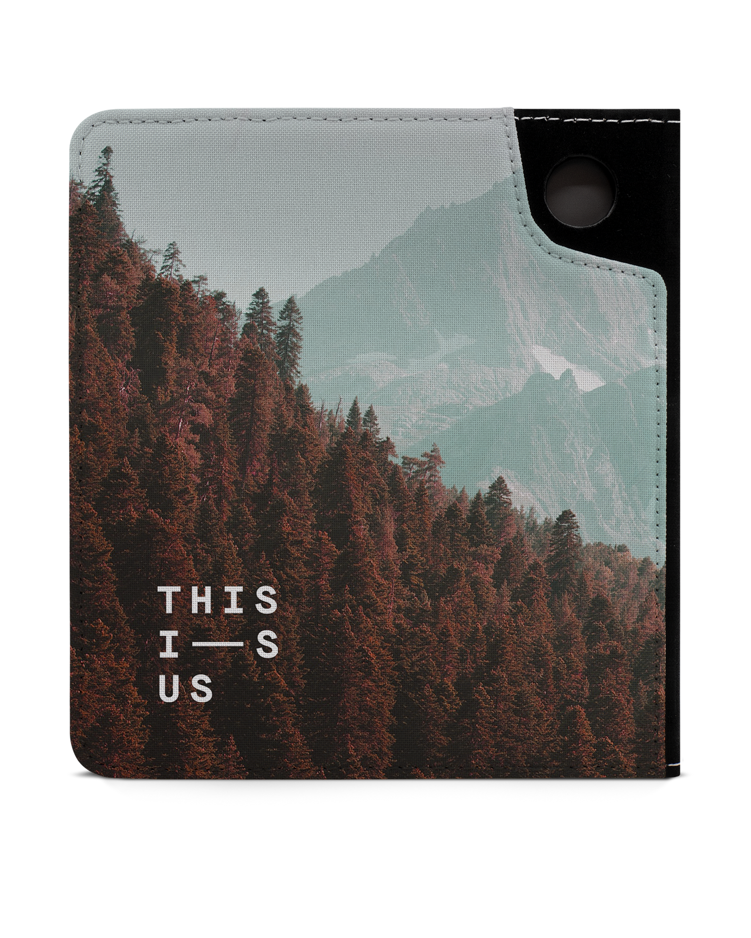 Into the Woods eReader Case for tolino vision 6: Back View