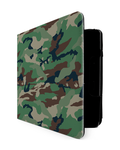 Green and Brown Camo eReader Case for tolino vision 6