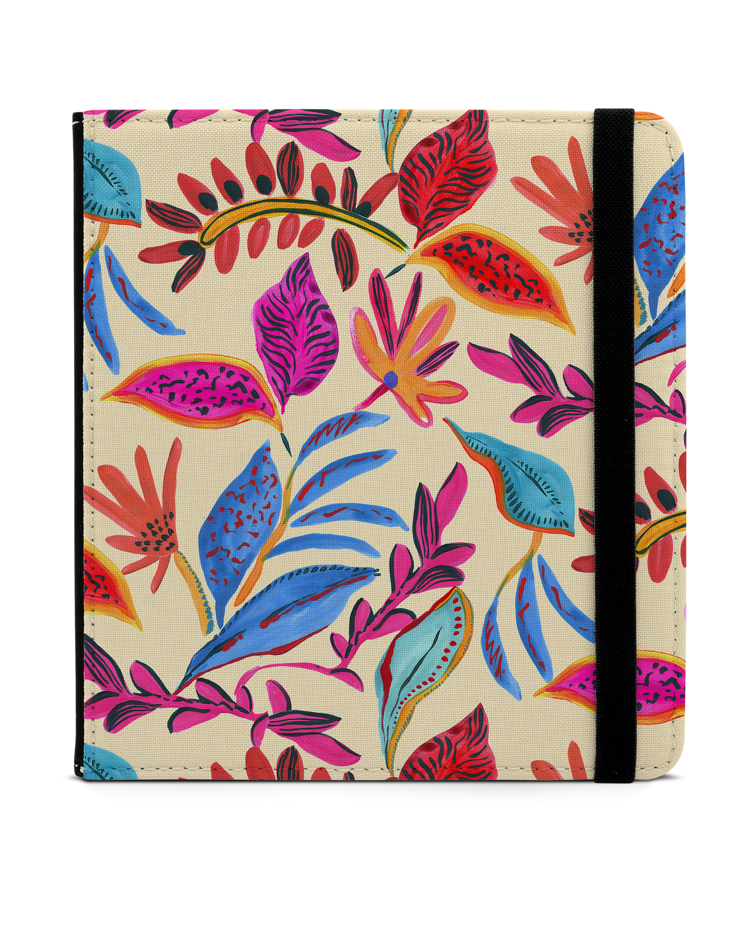 Painterly Spring Leaves eReader Case for tolino vision 6: Front View