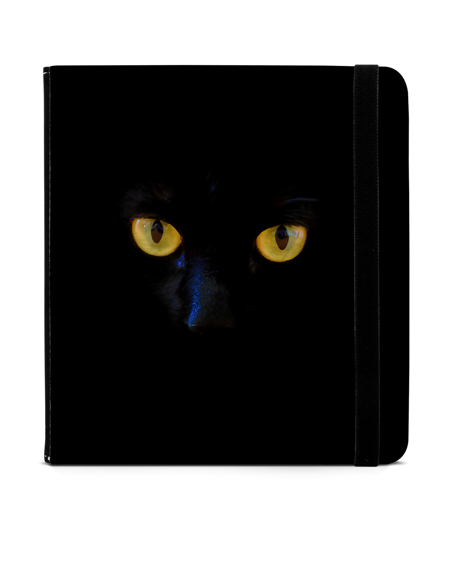 Black Cat eReader Case for tolino vision 6: Front View