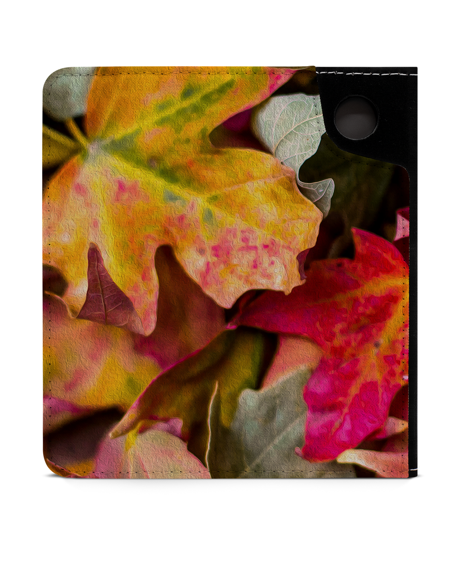 Autumn Leaves eReader Case for tolino vision 6: Back View