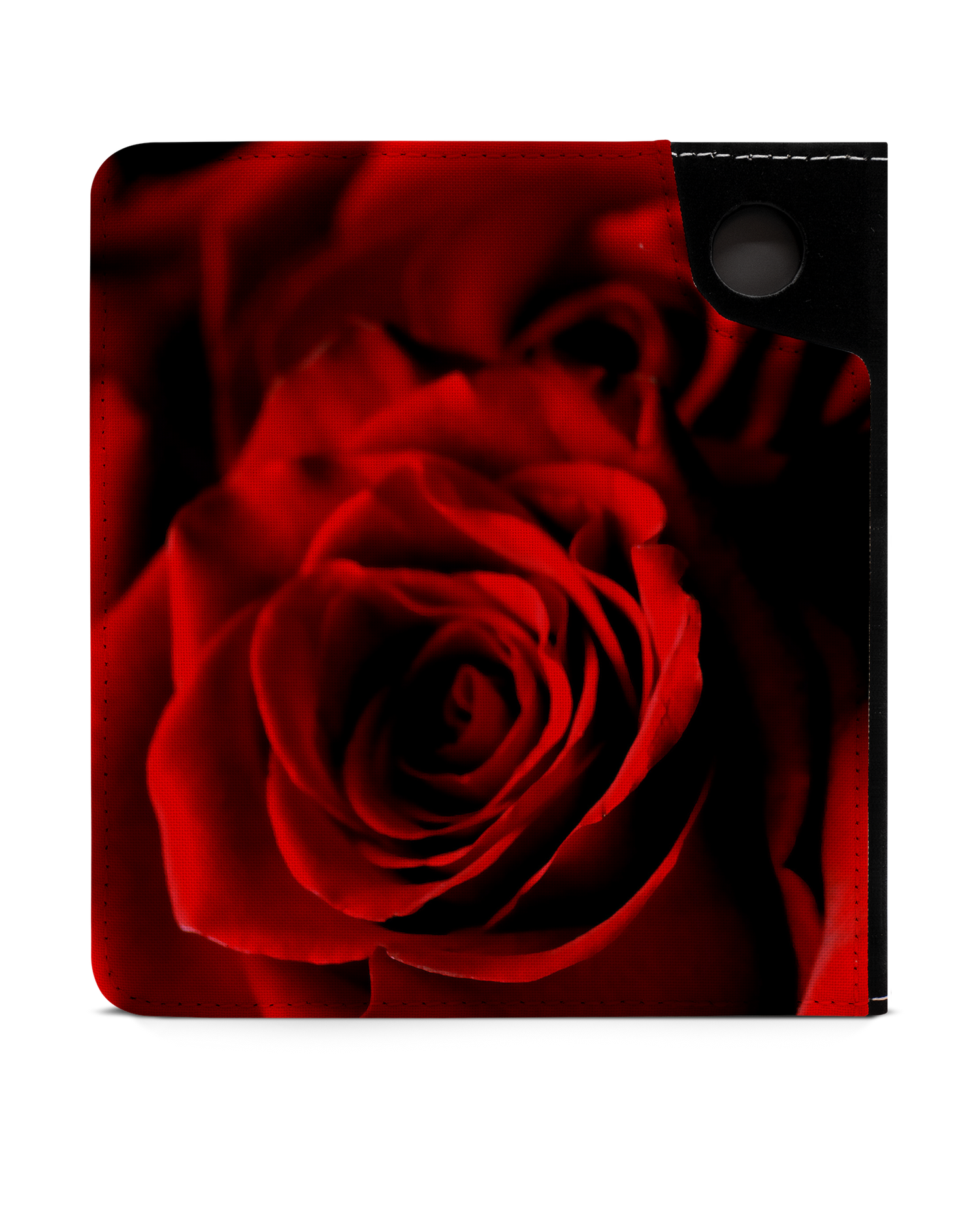 Red Roses eReader Case for tolino vision 6: Back View