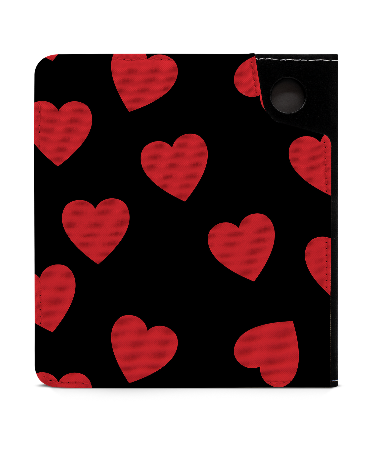 Repeating Hearts eReader Case for tolino vision 6: Back View