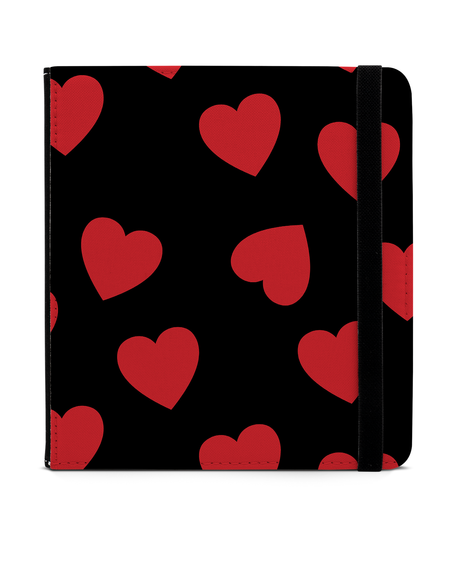 Repeating Hearts eReader Case for tolino vision 6: Front View