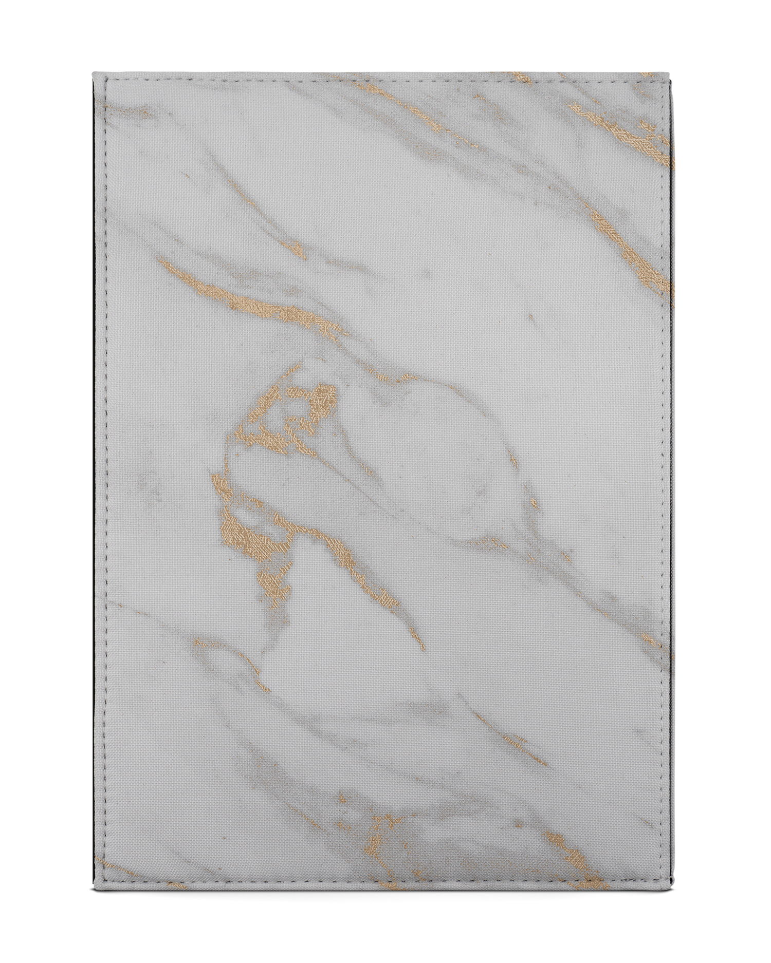 Gold Marble Elegance Tablet Case M: Back View