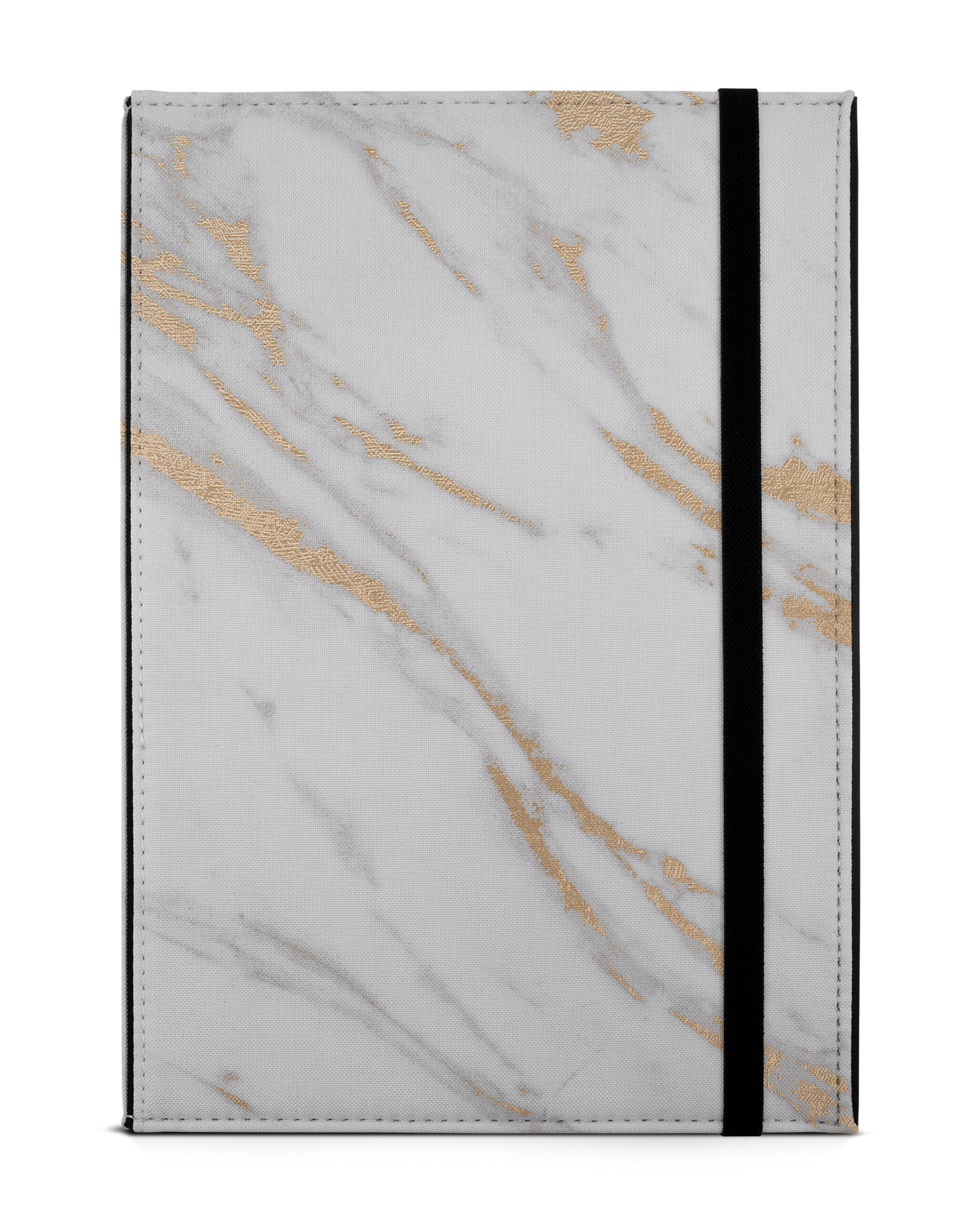 Gold Marble Elegance Tablet Case M: Front View