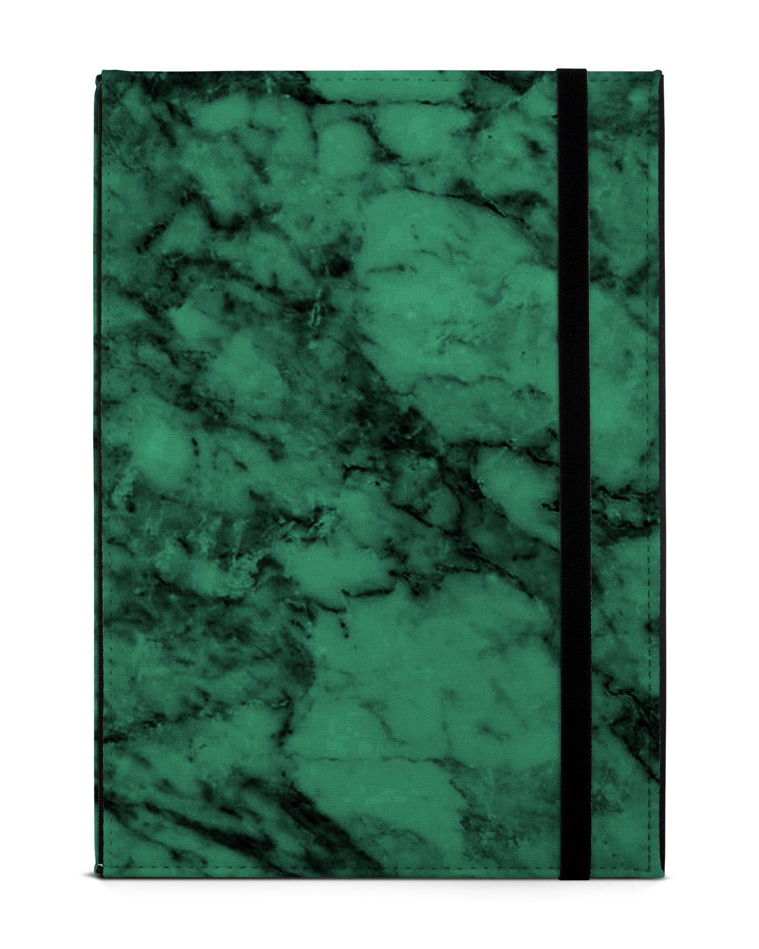 Green Marble Tablet Case M: Front View