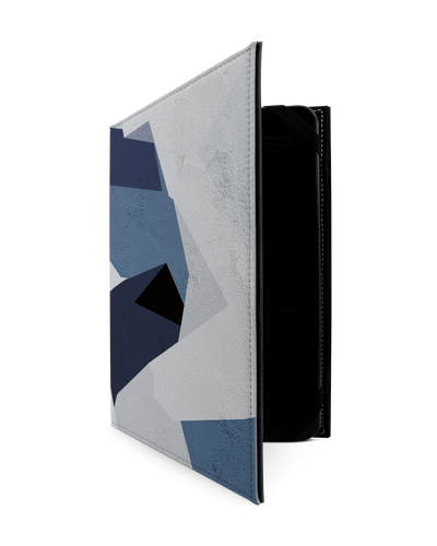 Geometric Camo Blue Tablet Case M