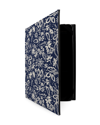 Ditsy Blue Paisley Tablet Case M