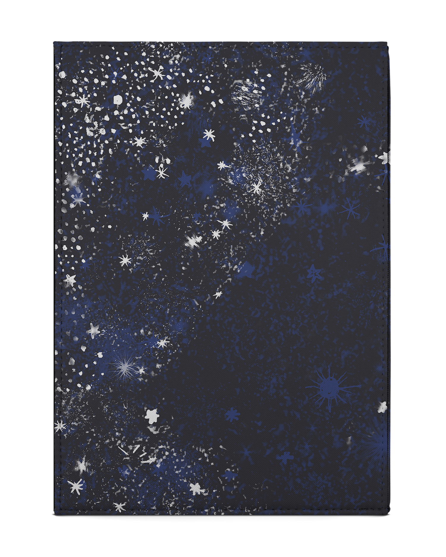 Starry Night Sky Tablet Case M: Back View
