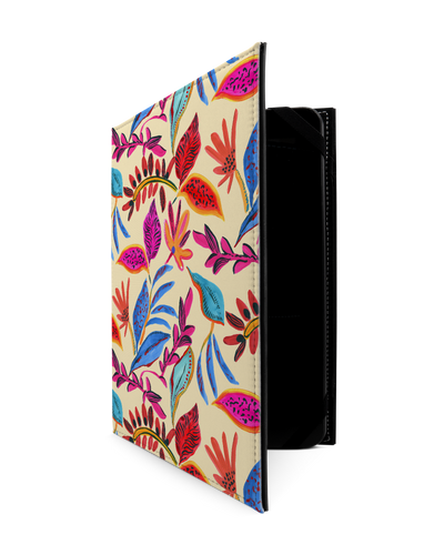 Painterly Spring Leaves Tablet Case M