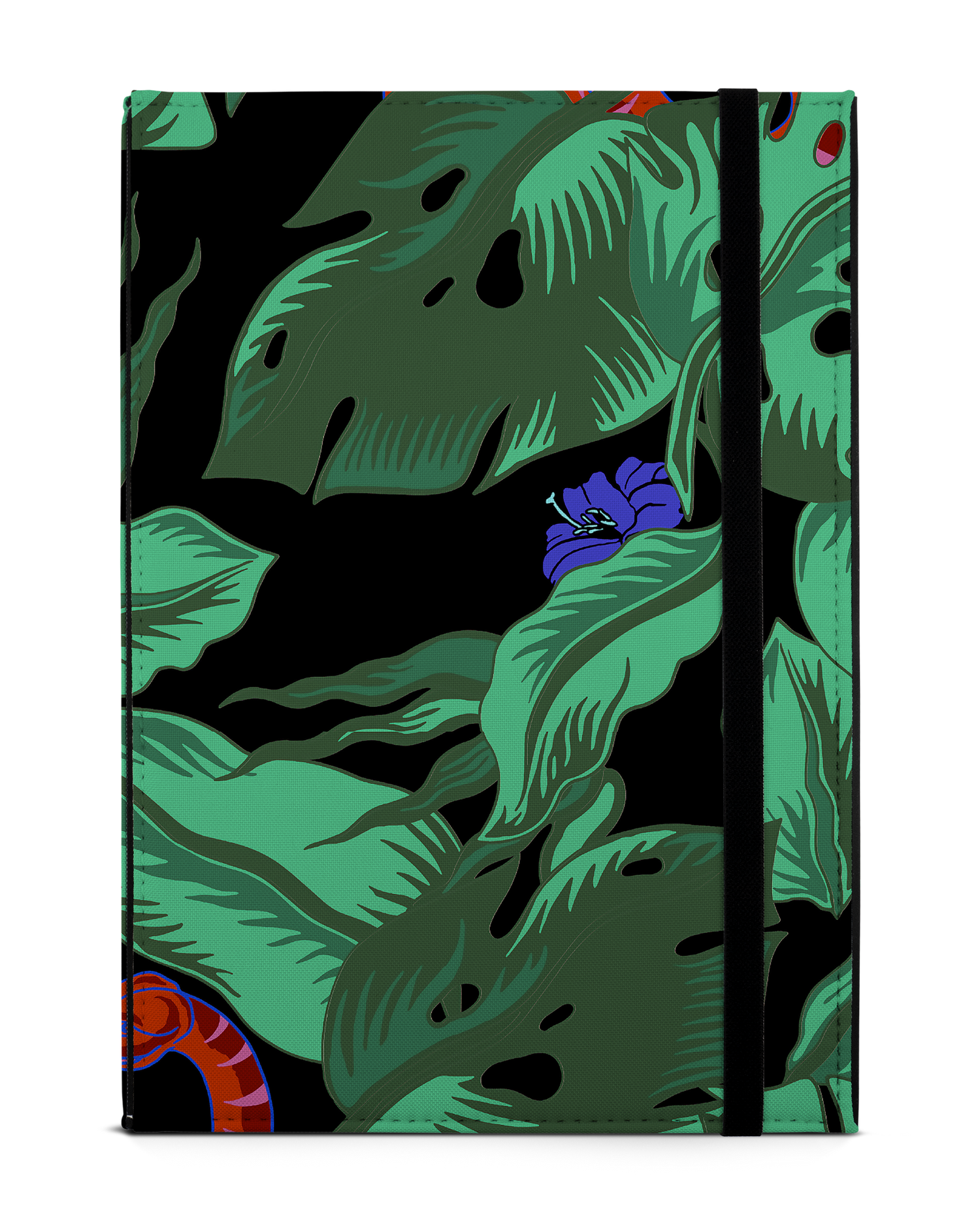 Tropical Snakes Tablet Case M: Front View