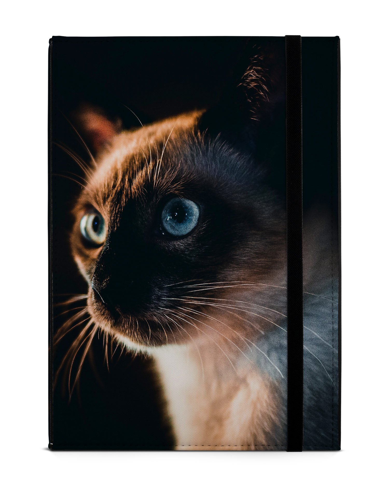 Siamese Cat Tablet Case M: Front View