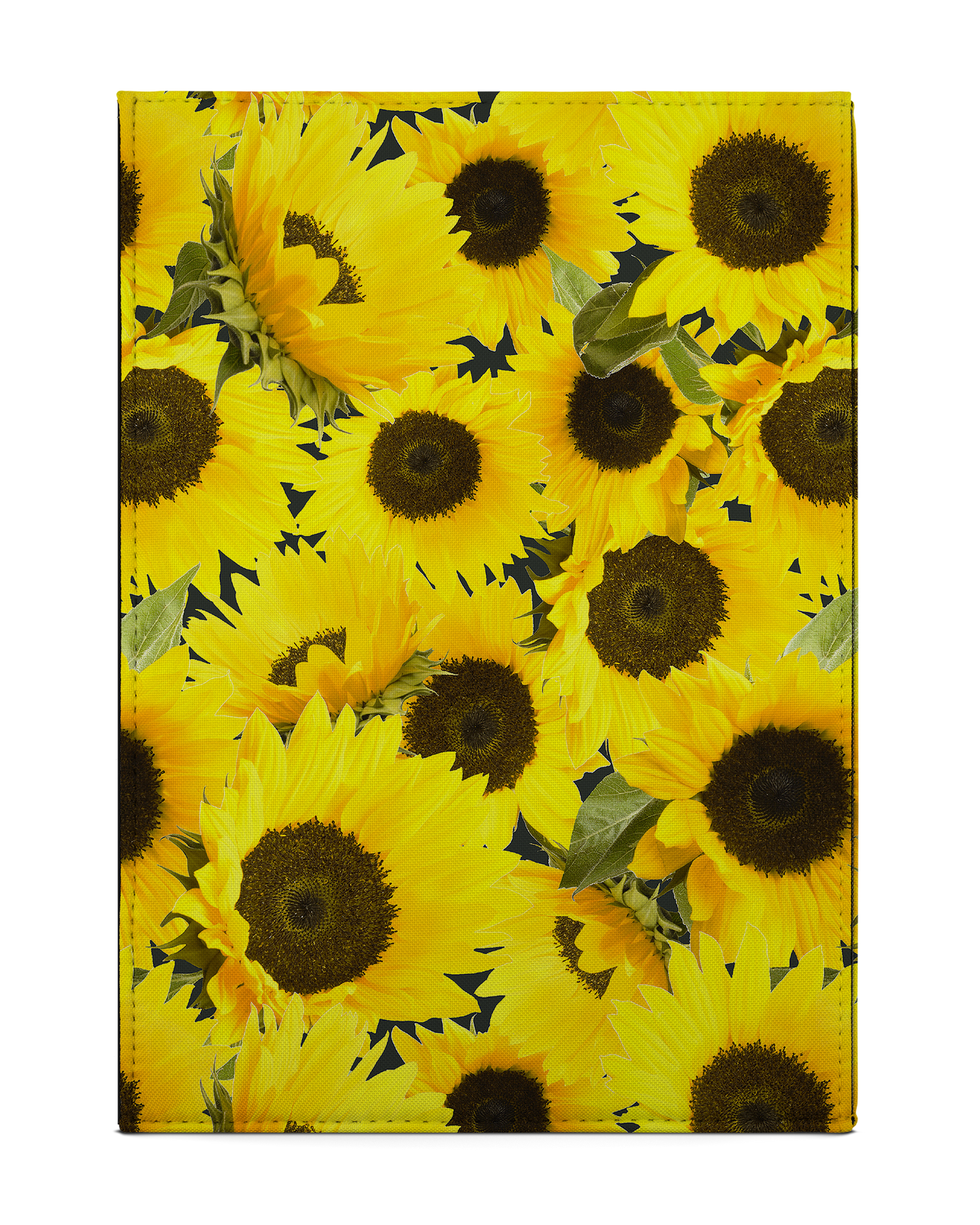 Sunflowers Tablet Case M: Back View