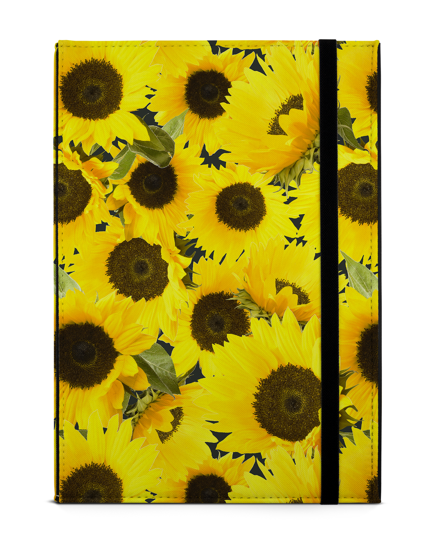 Sunflowers Tablet Case M: Front View