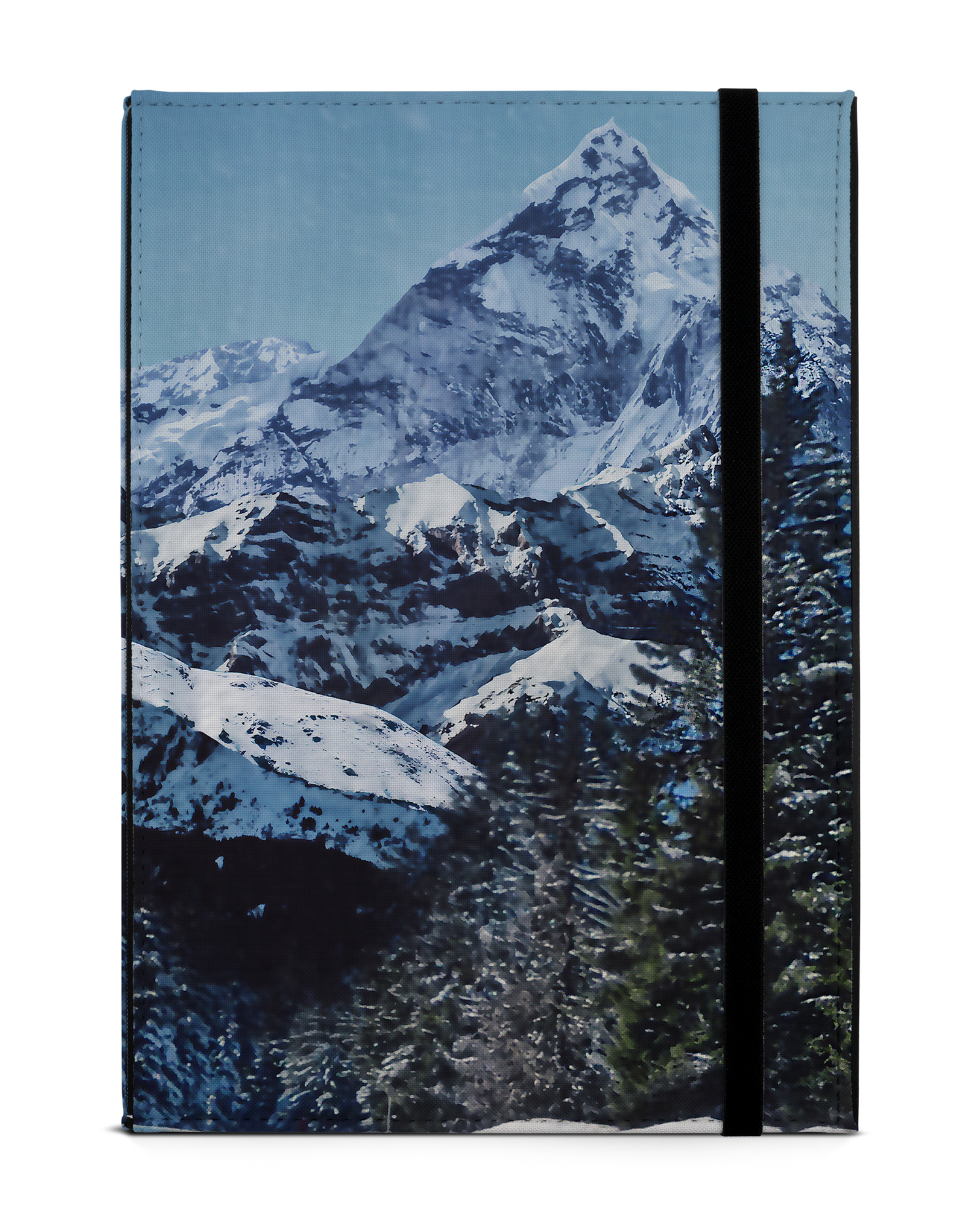 Winter Landscape Tablet Case M: Front View