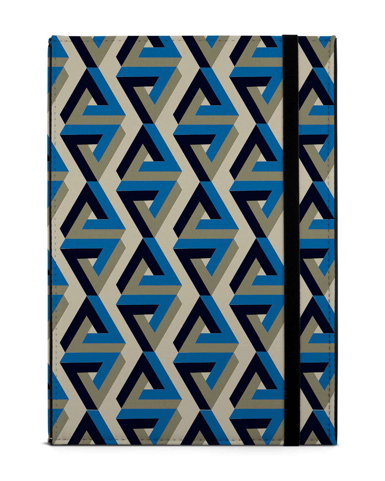 Penrose Pattern Tablet Case M: Front View