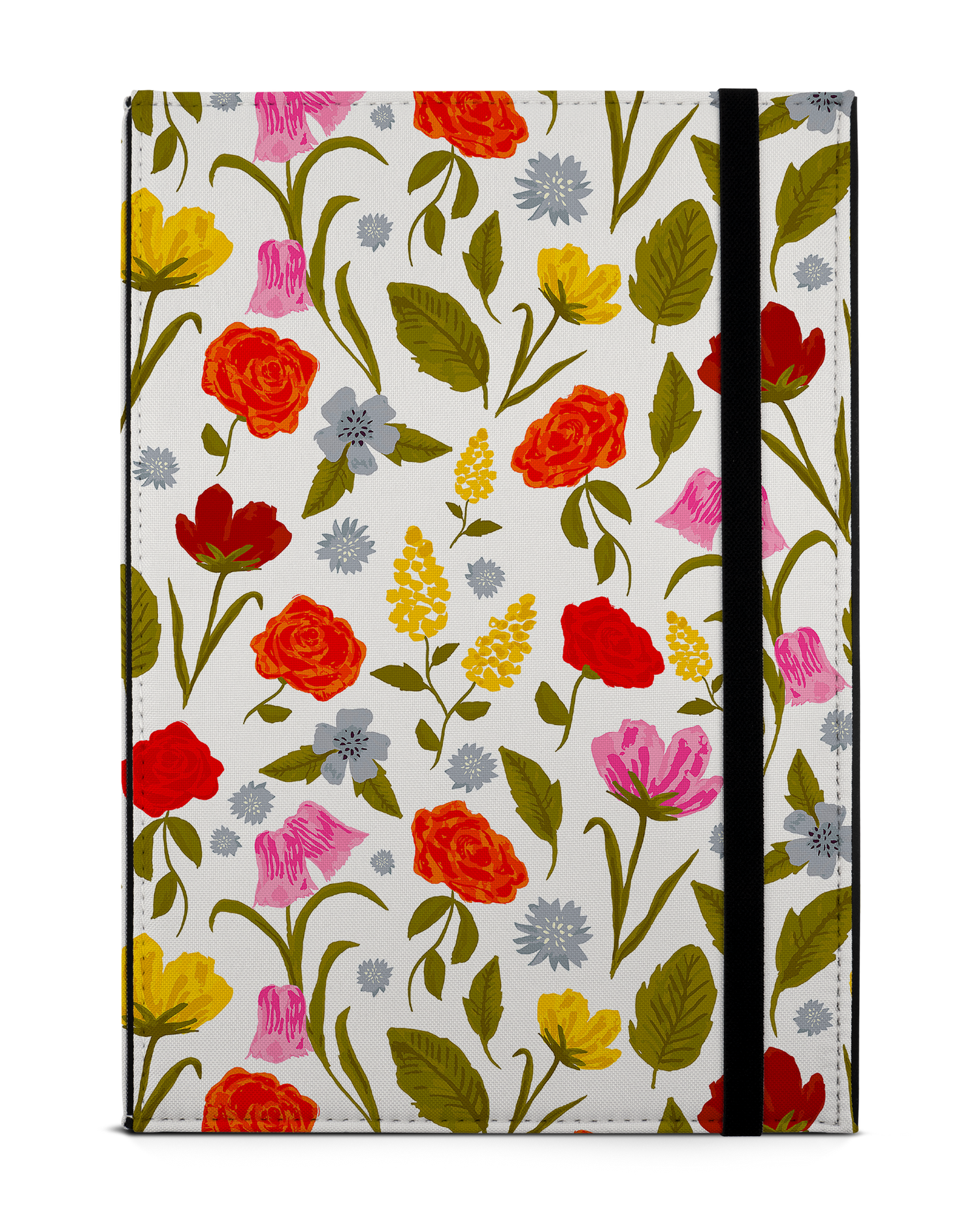 Botanical Beauties Tablet Case M: Front View