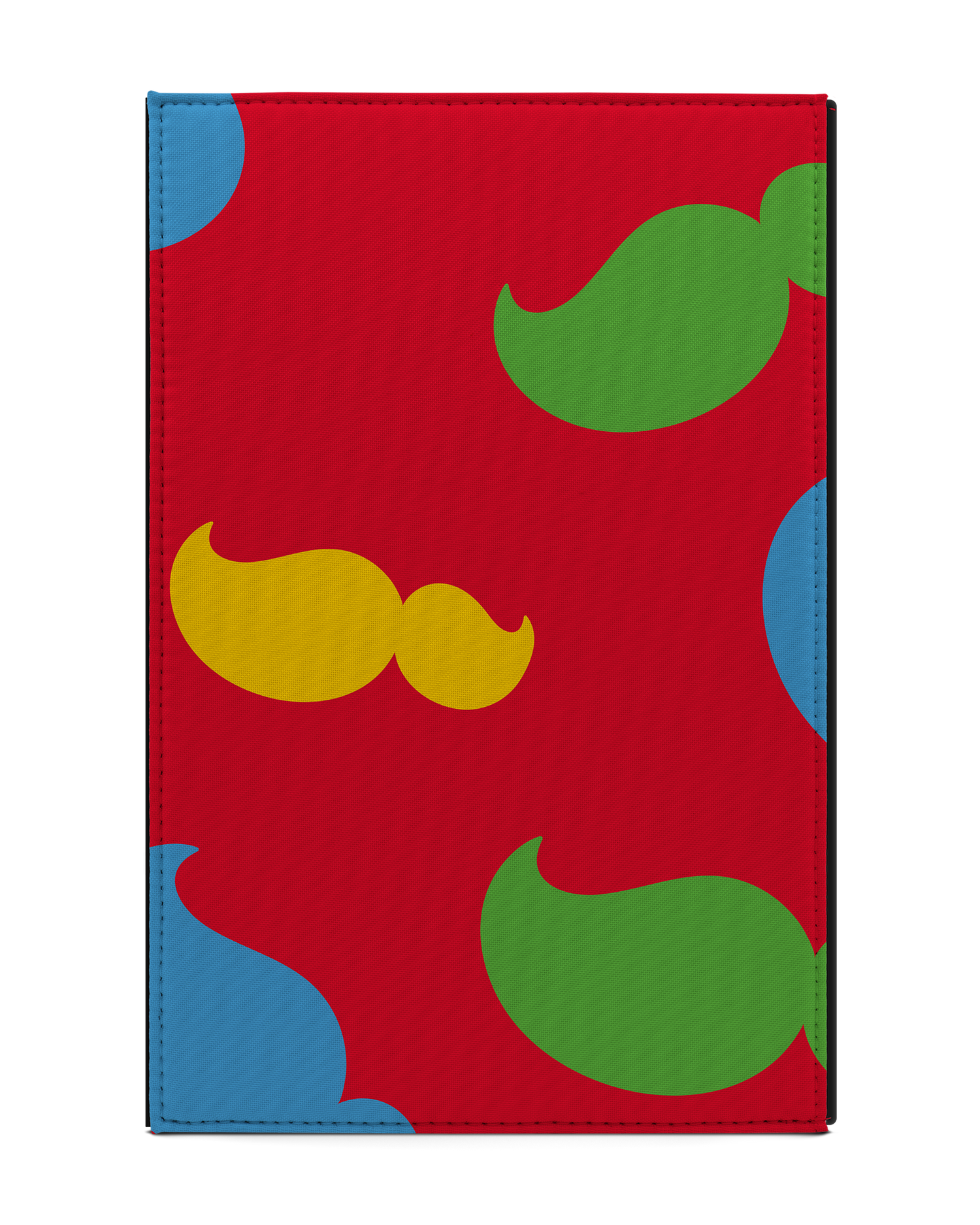 Pringles Moustache Tablet Case L: Back View