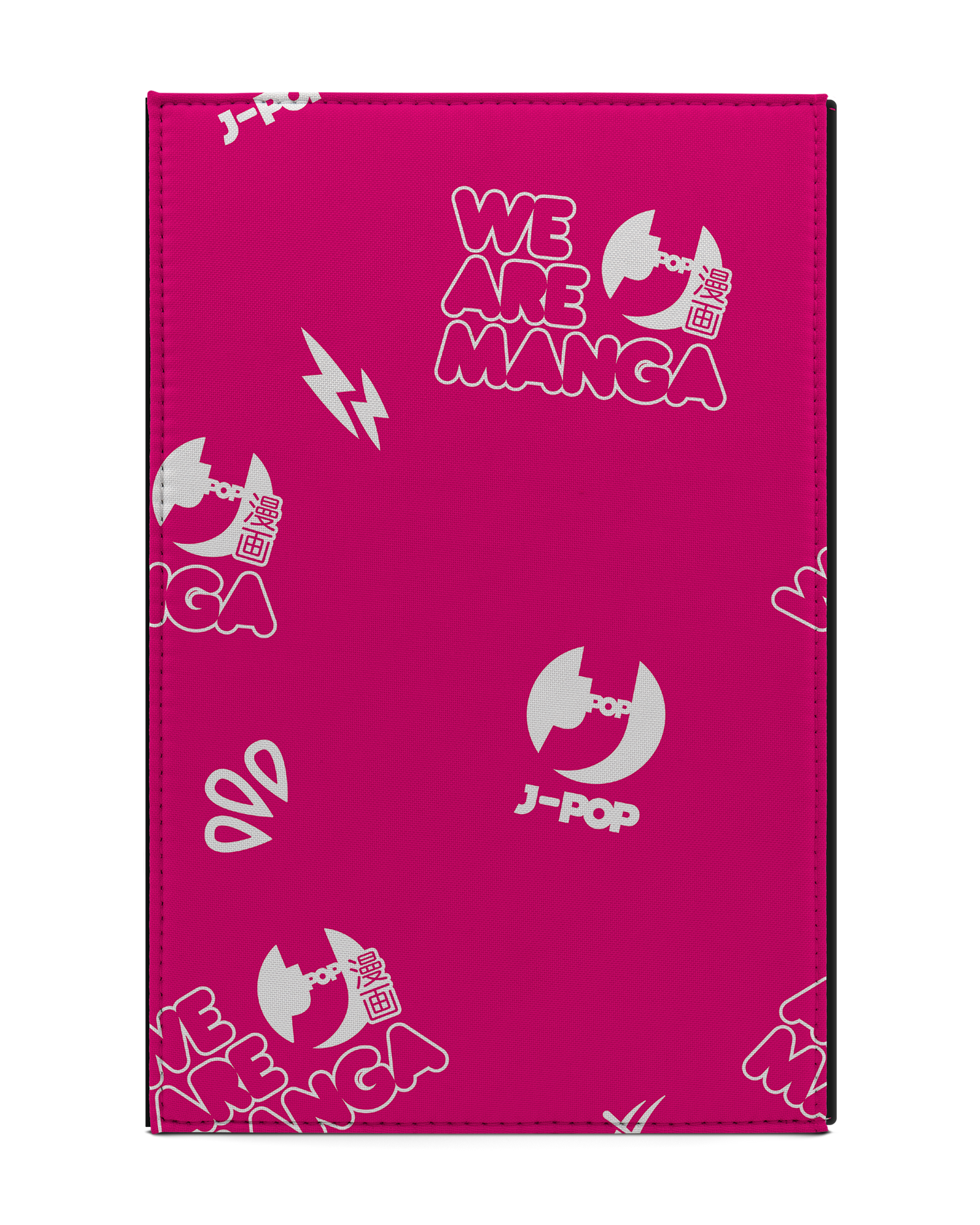 #WeAreManga Tablet Case L: Back View