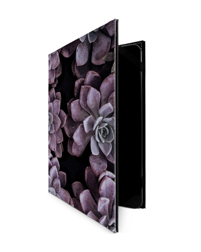 Purple Succulents Tablet Case L