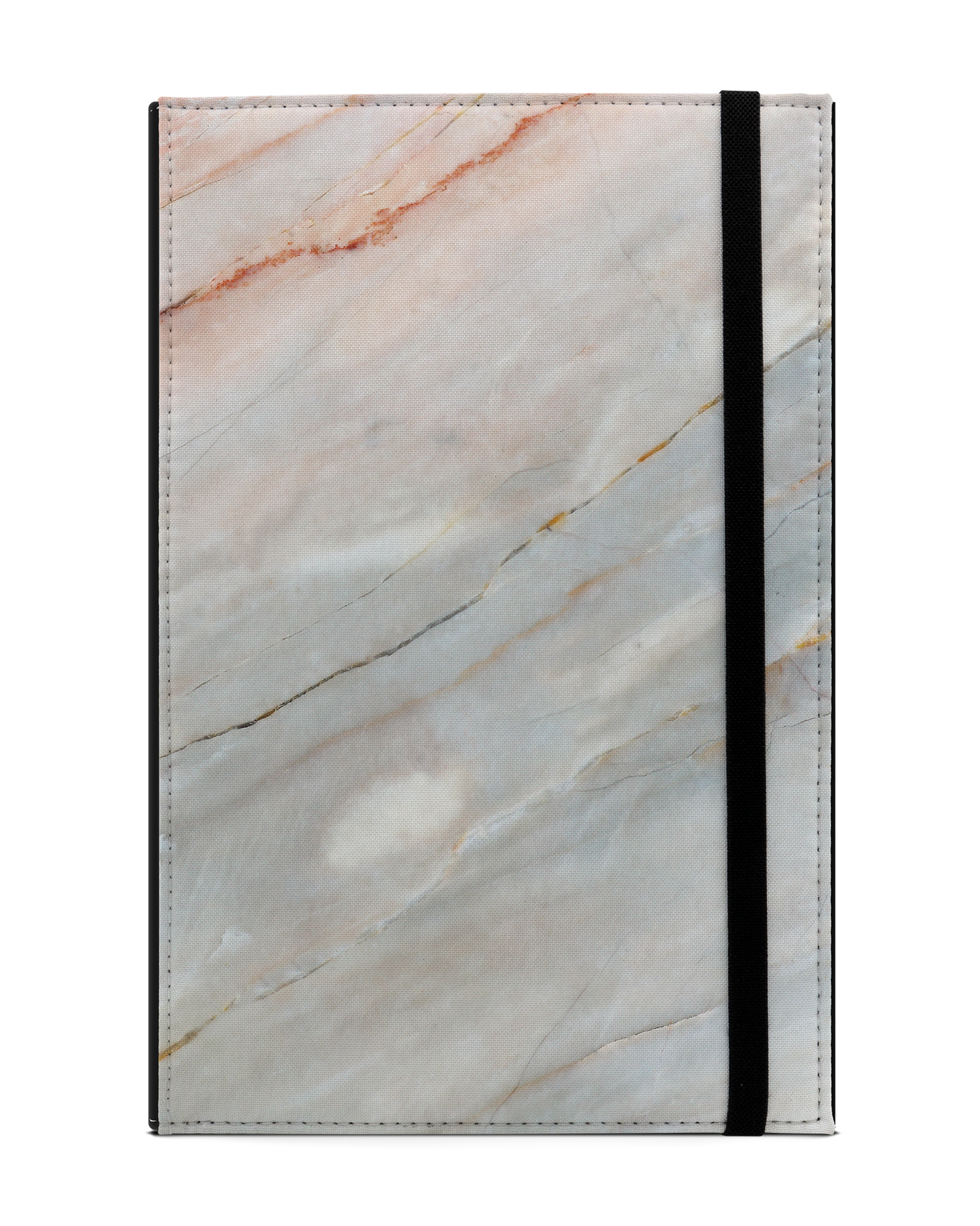Mother of Pearl Marble Tablet Case L: Front View