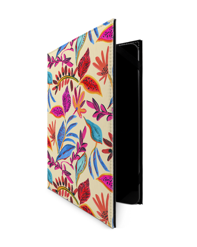 Painterly Spring Leaves Tablet Case L