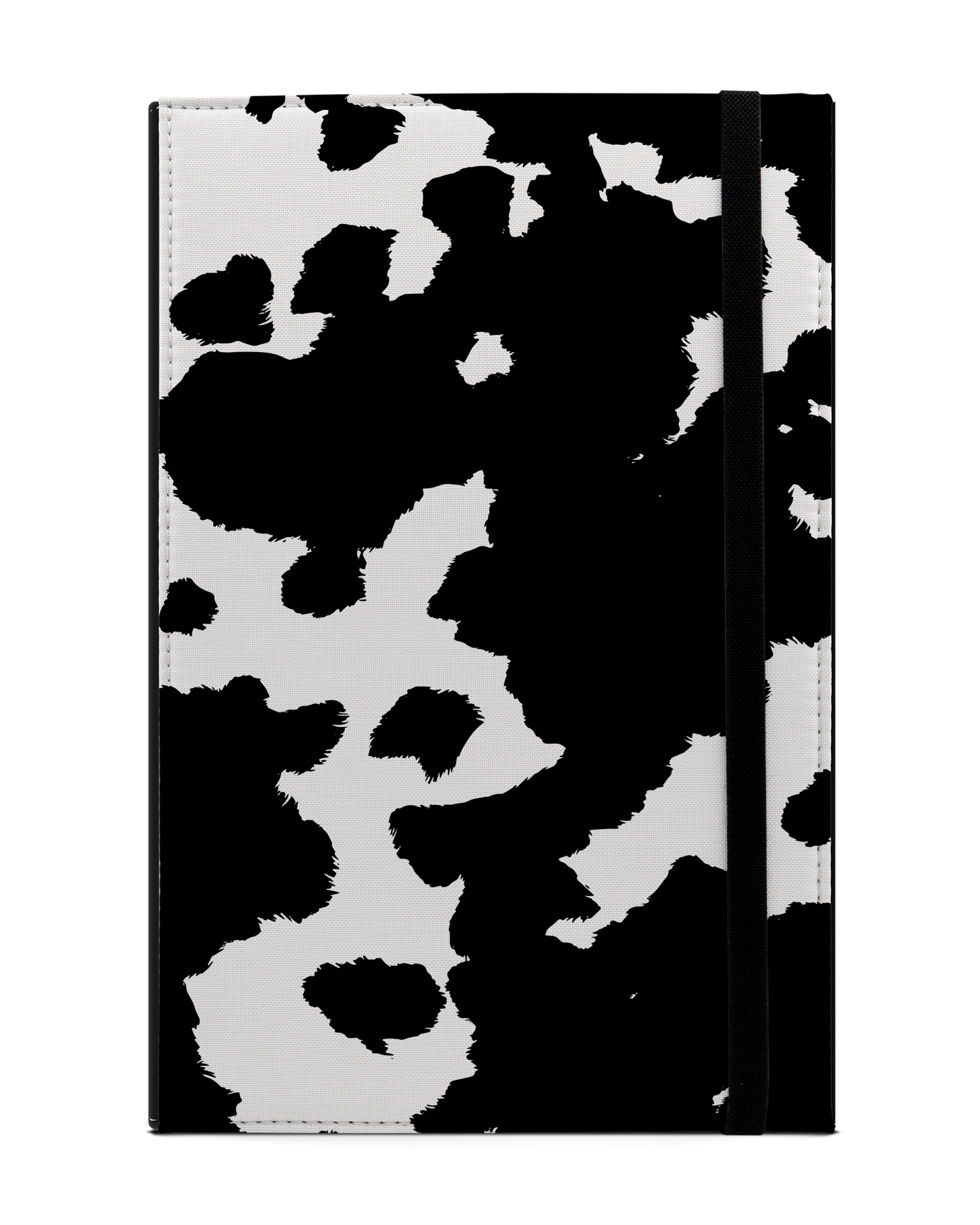 Cow Print Tablet Case L: Front View