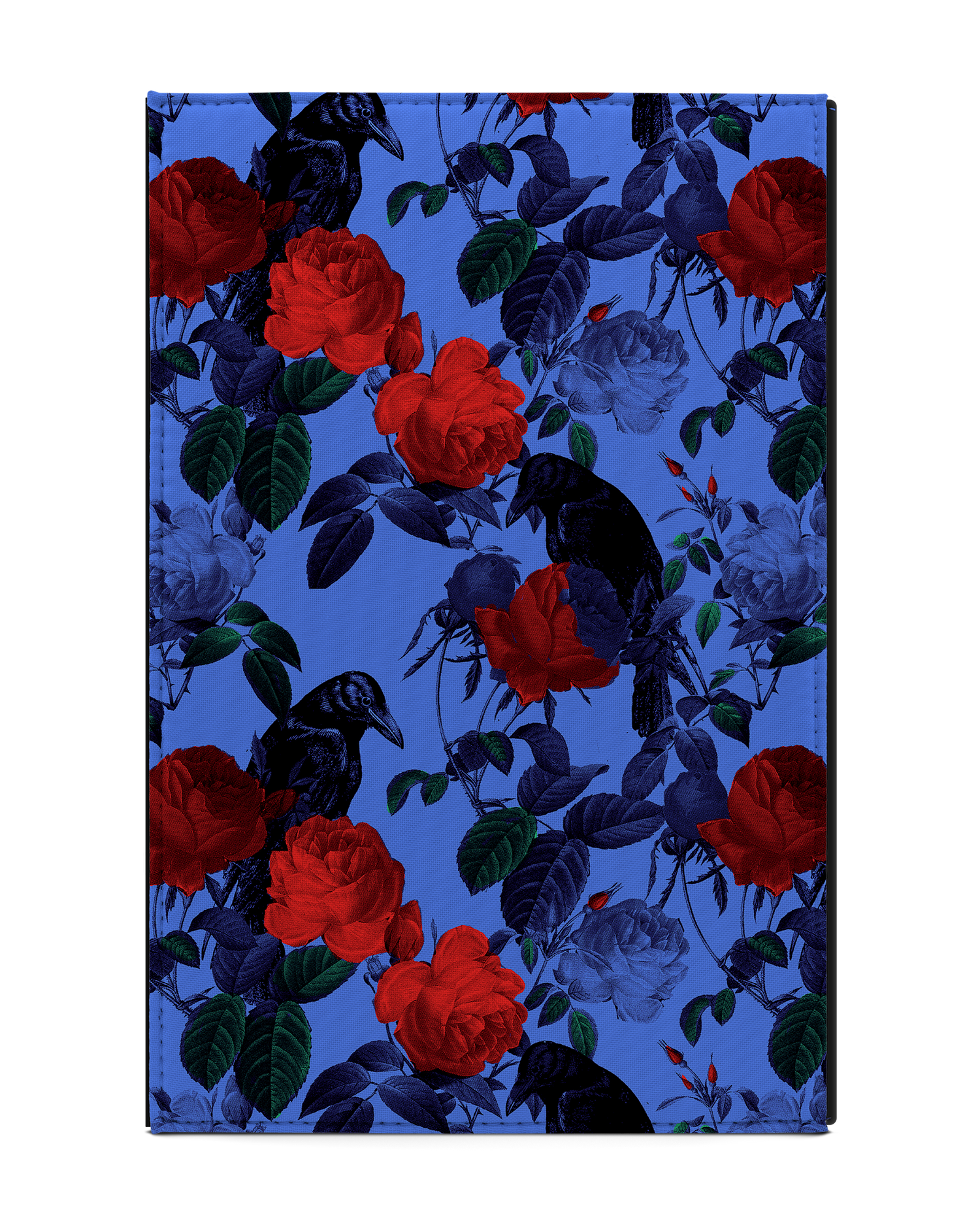 Roses And Ravens Tablet Case L: Back View