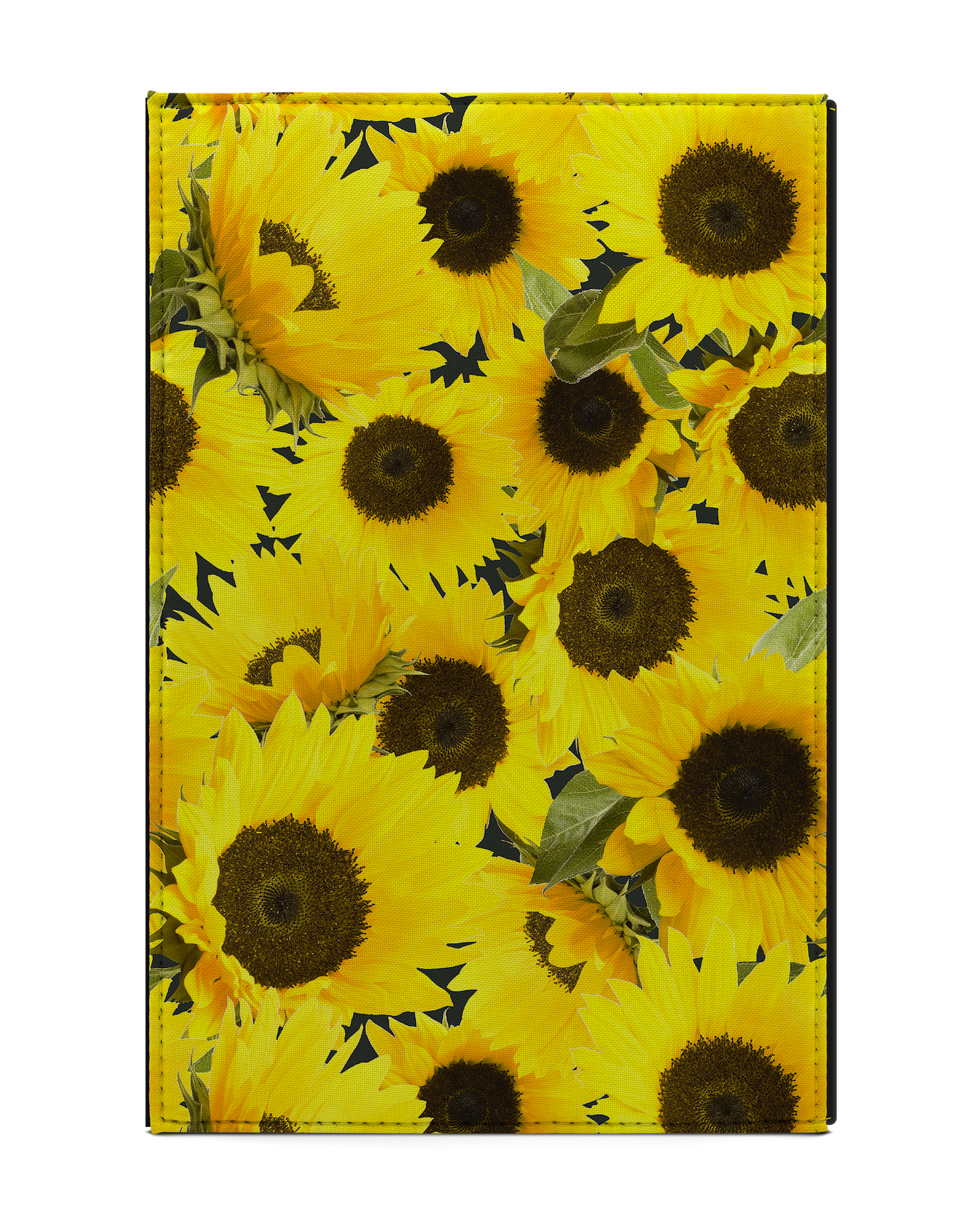 Sunflowers Tablet Case L: Back View