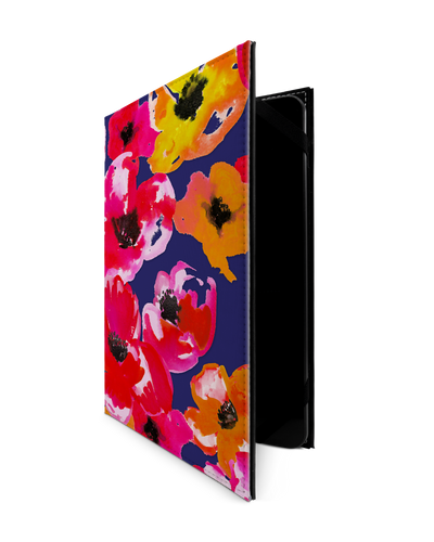 Painted Poppies Tablet Case L