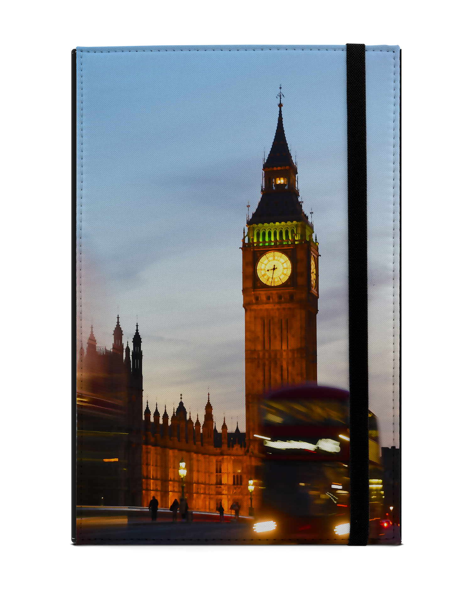 London Tablet Case L: Front View