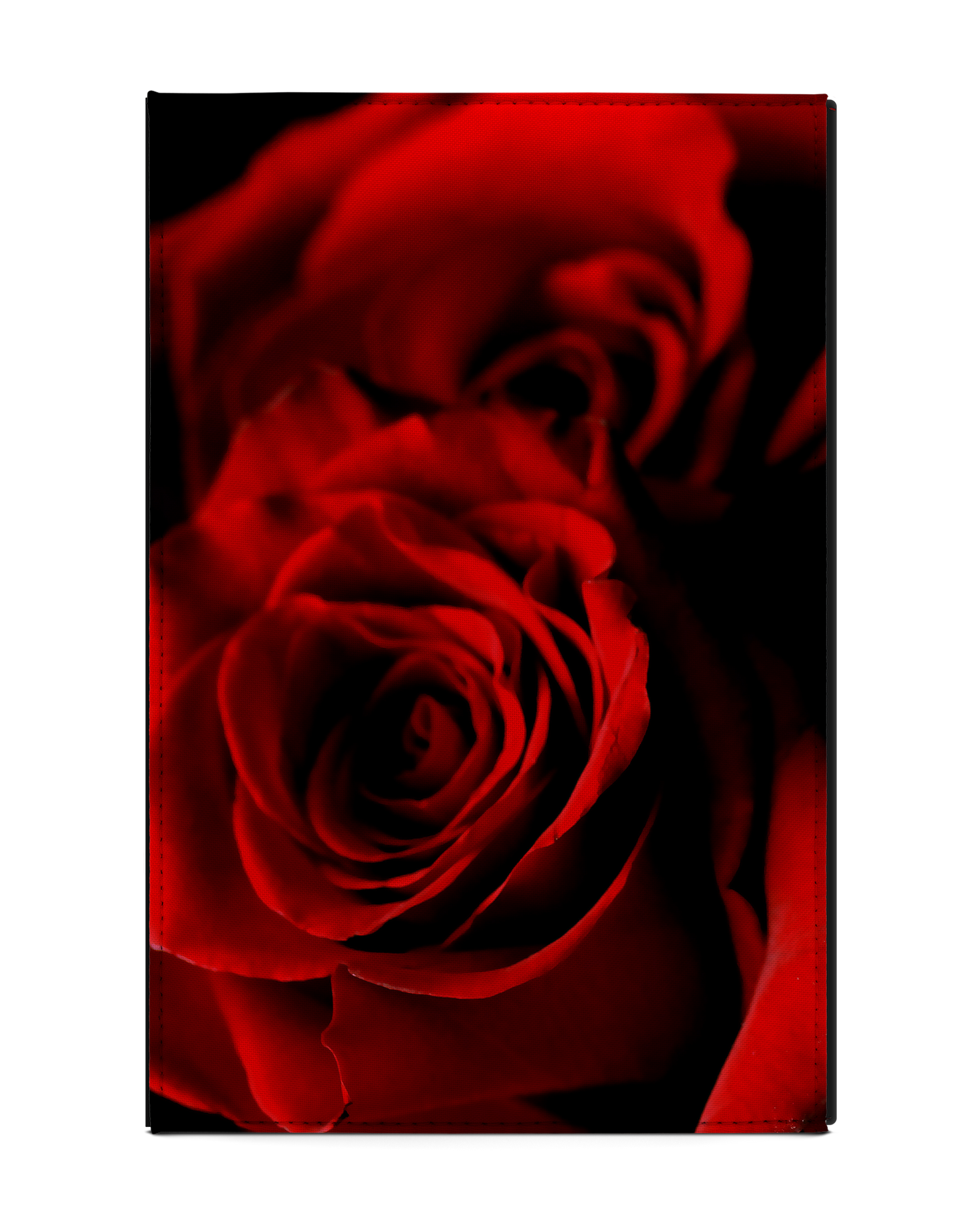 Red Roses Tablet Case L: Back View