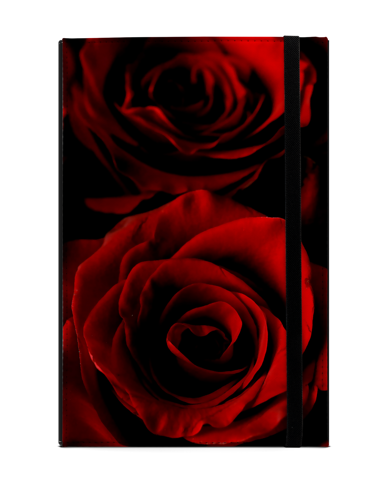 Red Roses Tablet Case L: Front View