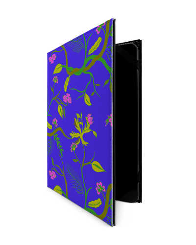 Ultra Violet Floral Tablet Case L