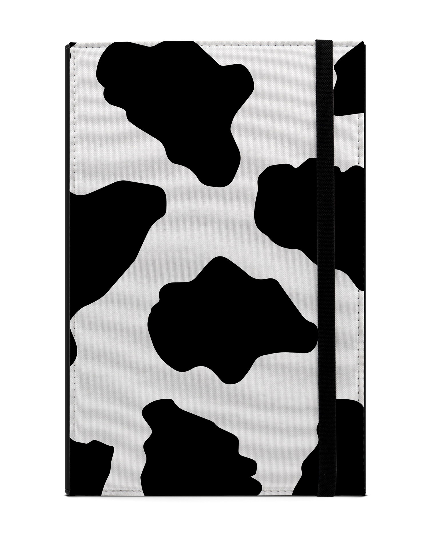 Cow Print 2 Tablet Case L: Front View