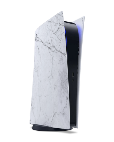 White Marble Console Skin for Sony PlayStation 5 Digital Edition