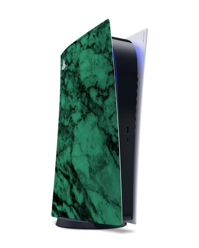 Green Marble Console Skin for Sony PlayStation 5 Digital Edition