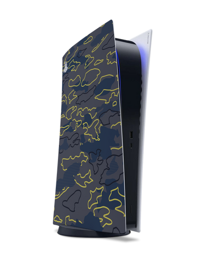 Linear Camo Console Skin for Sony PlayStation 5 Digital Edition