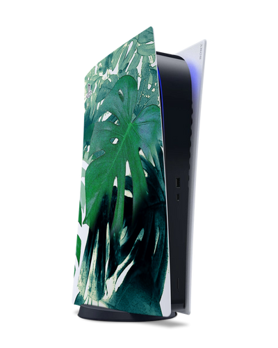 Saturated Plants Console Skin for Sony PlayStation 5 Digital Edition
