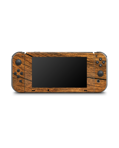 Wood Console Skin for Nintendo Switch