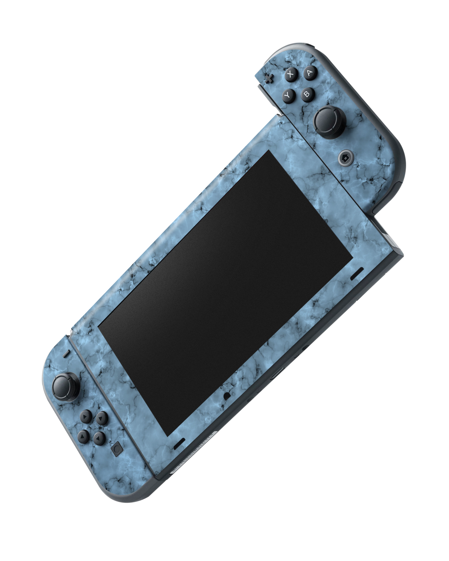 Blue Marble Console Skin for Nintendo Switch: Joy-Con removing 