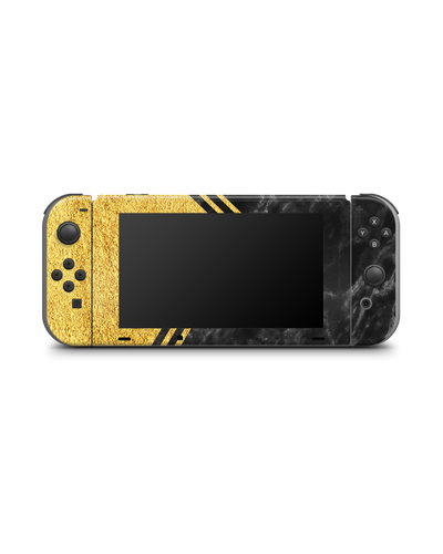 Gold Marble Console Skin for Nintendo Switch